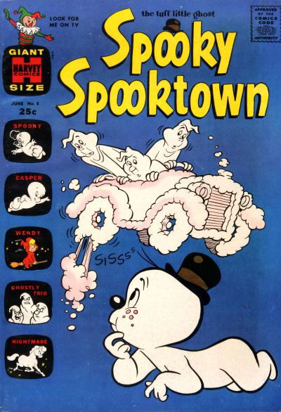 Spooky Spooktown (Harvey, 1961? series) #5 (October 1974)