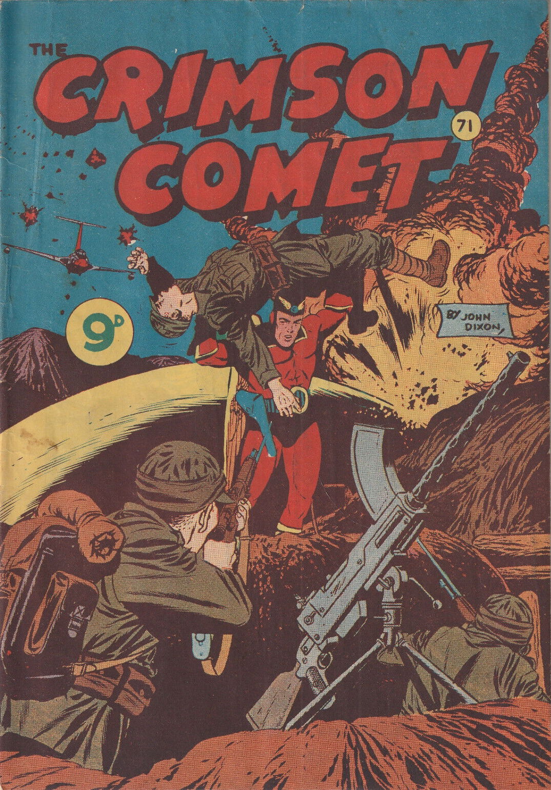 The Crimson Comet Comic (Action Comics, 1952? series) #71 ([July 1955?])