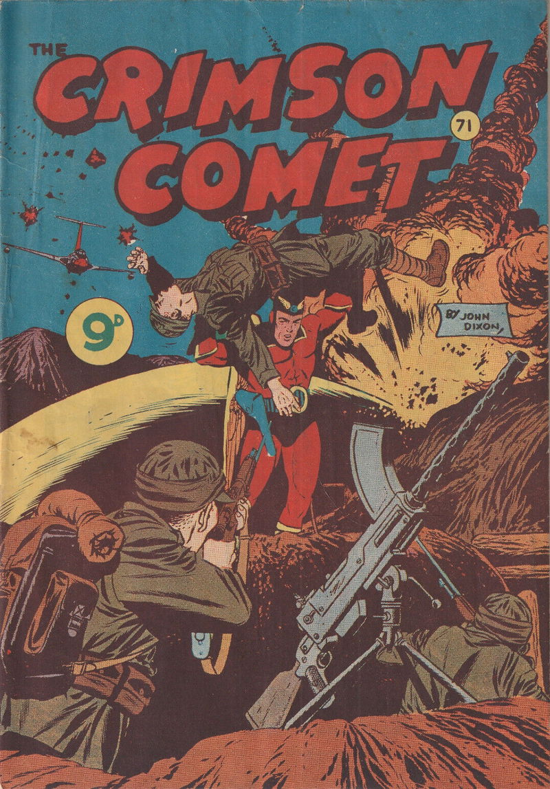 The Crimson Comet Comic (Action Comics, 1952? series) #71 ([July 1955?])