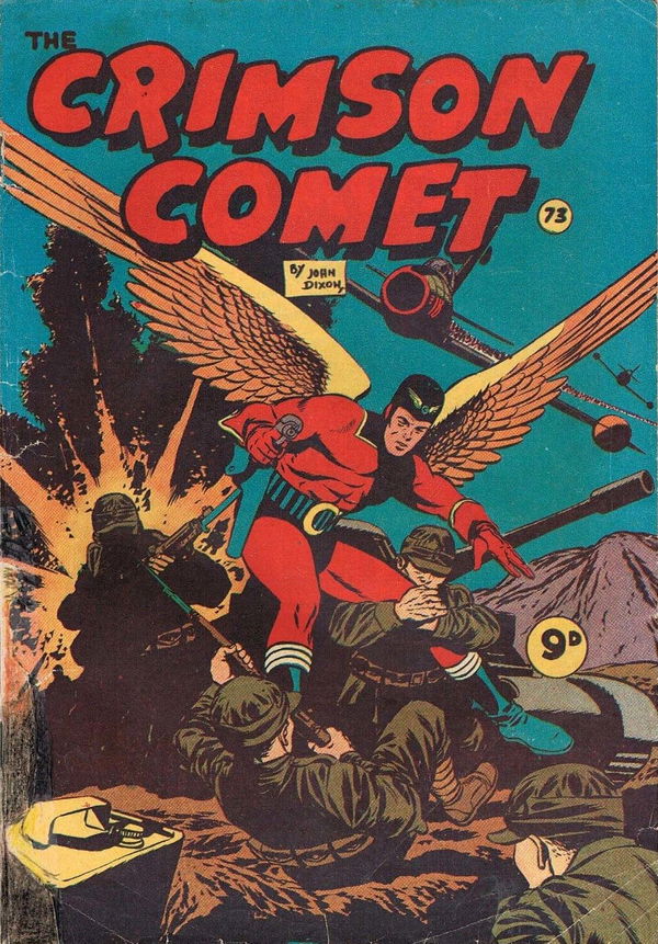 The Crimson Comet Comic (Action Comics, 1952? series) #73 ([September 1955?])