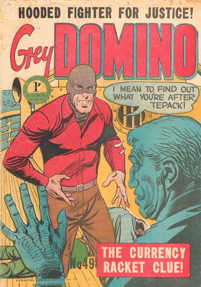 Grey Domino (Atlas, 1951? series) #49 [May 1956?]