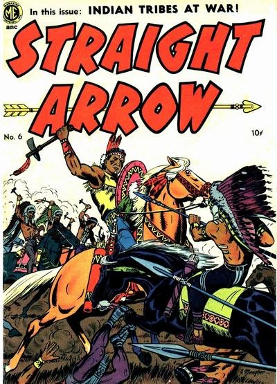 Straight Arrow (Magazine Enterprises, 1950 series) #6 (October 1950)