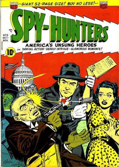 Spy-Hunters  #8 (October-November 1950)