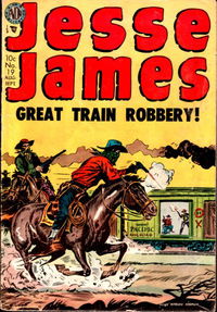 Jesse James (Avon, 1950 series) #19 August-September 1954