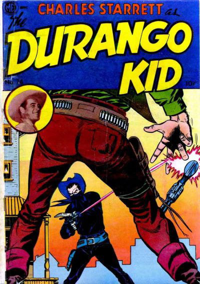 Charles Starrett as the Durango Kid (Magazine Enterprises, 1949 series) #14 December 1951