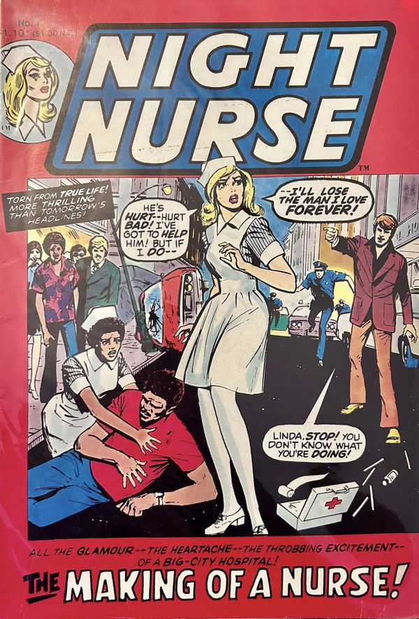 Night Nurse (Yaffa/Page, 1975 series) #1 ([1975?])