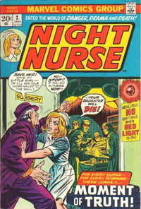 Night Nurse (Marvel, 1972 series) #2 (January 1973)