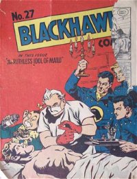 Blackhawk Comic (Times, 1948? series) #27 — The Ruthless Idol of Mailu