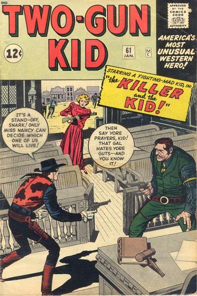 Two Gun Kid (Marvel, 1953 series) #61 (January 1963)