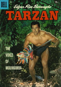 Edgar Rice Burroughs' Tarzan (Dell, 1948 series)  #104 (May 1958) — The Voice of Moumamba