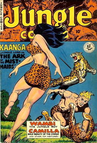 Jungle Comics (Fiction House, 1940 series) #123 March 1950