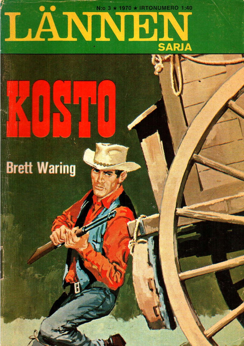 Lännen sarja (Semic, 1954 series) v1970#3 — Kosto (March 1970)