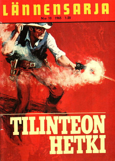 Lännen sarja (Semic, 1954 series) v1965#10 — Tilinteon hetki (October 1965)