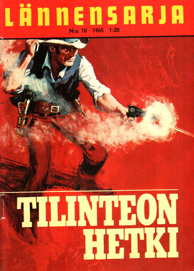 Lännen sarja (Semic, 1954 series) v1965#10 — Tilinteon hetki (October 1965)