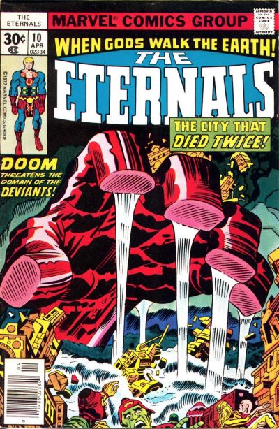 The Eternals  #10 (April 1977)