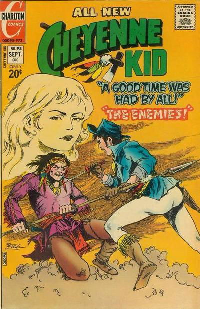 Cheyenne Kid (Charlton, 1957 series) #98 September 1973