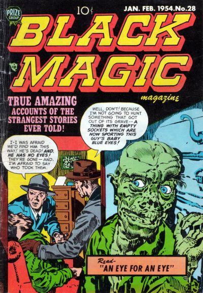 Black Magic  v4#4 (28) (January-February 1954)
