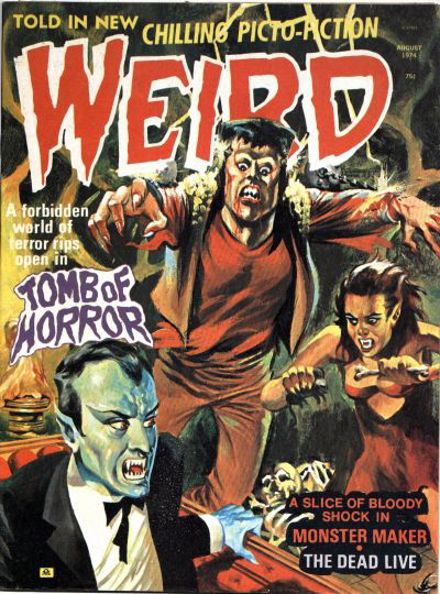 Weird (Eerie, 1966 series) v8#4 (August 1974)