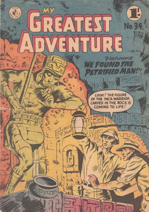 My Greatest Adventure (Colour Comics, 1955 series) #34 ([January 1958])