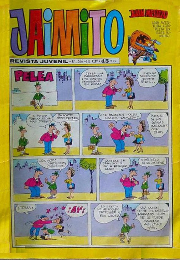 Jaimito (Edival, 1945 series) v35#1567 (20 October 1979)