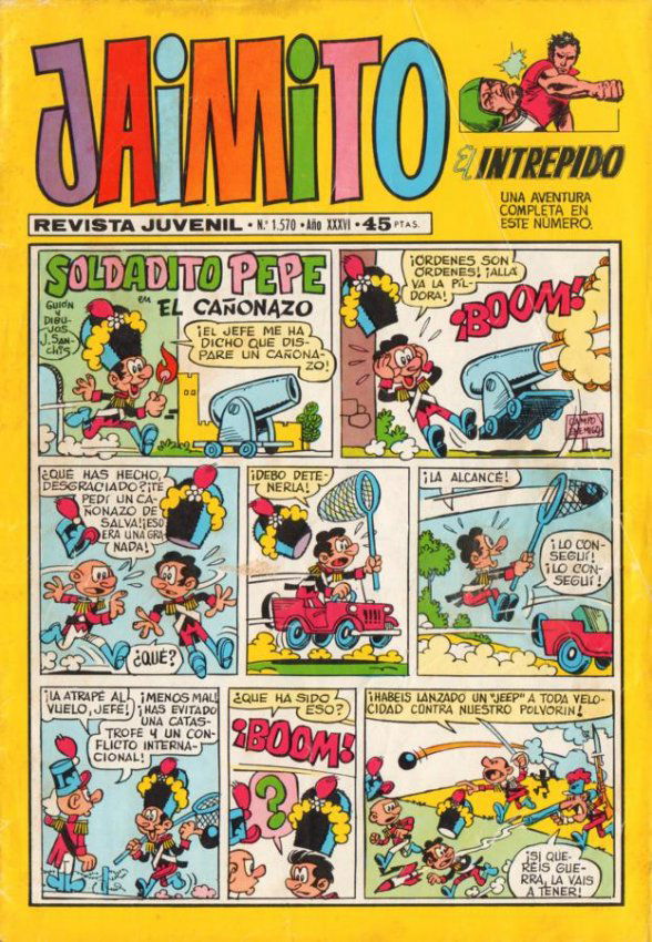 Jaimito (Edival, 1945 series) v36#1570 (10 November 1979)