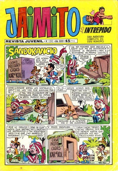 Jaimito (Edival, 1945 series) v36#1572 (24 November 1979)