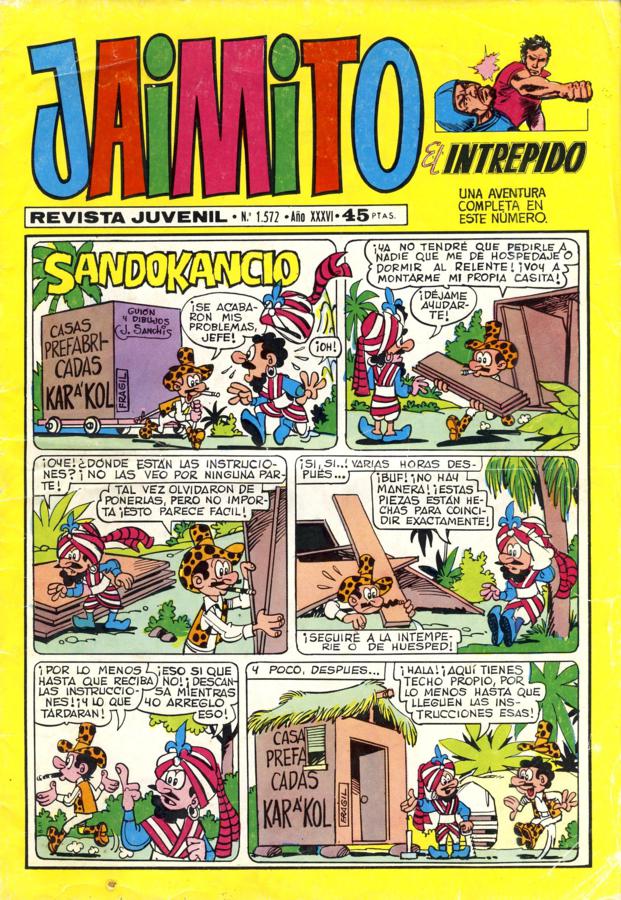 Jaimito (Edival, 1945 series) v36#1572 (24 November 1979)