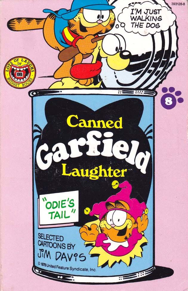 Garfield (Budget Books, 1985? series) #8 — Canned Laughter: Odie's Tail ([1987?])