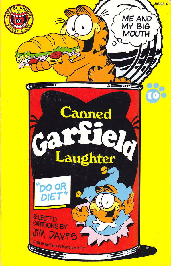 Garfield (Budget Books, 1985? series) #10 [393128-10] (1987) ([1987?]) —Canned Laughter: Do or Diet