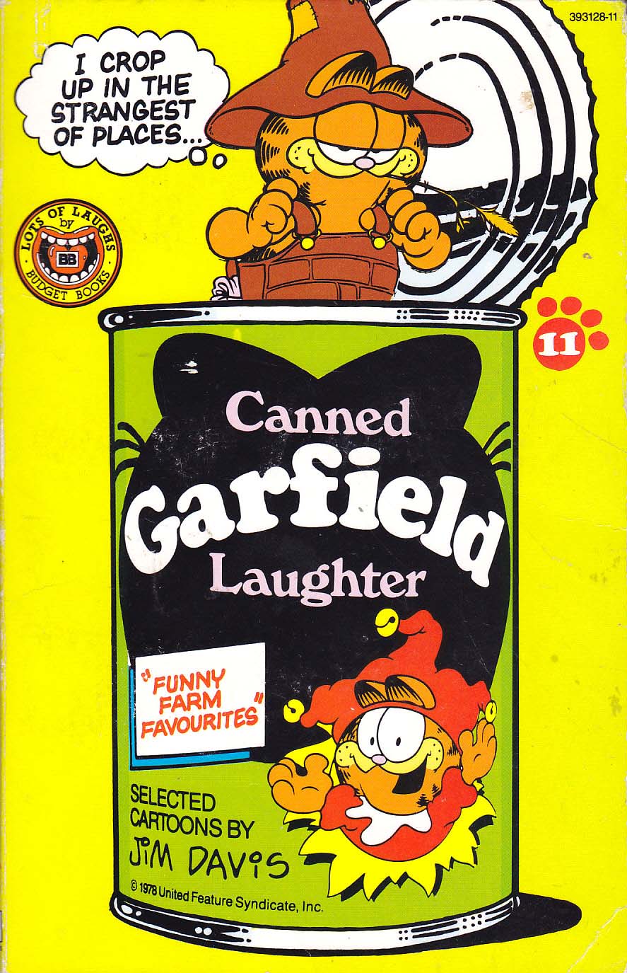 Garfield (Budget Books, 1985? series) #11 [393128-11] (1987) — Canned Laughter: Funny Farm Favourites ([1987])