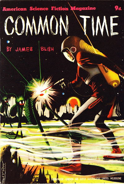 American Science Fiction (Malian, 1952 series) #35 — Common Time March 1955