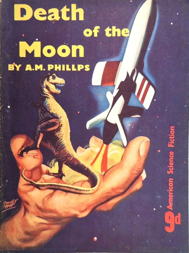 American Science Fiction (Malian, 1952 series) #6 — Death of the Moon ([October 1952])