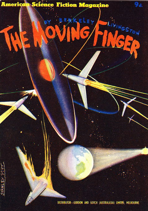 American Science Fiction (Malian, 1952 series) #31 — The Moving Finger ([November 1954])
