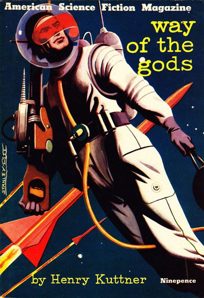 American Science Fiction (Malian, 1952 series) #28 — Way of the Gods [August 1954]