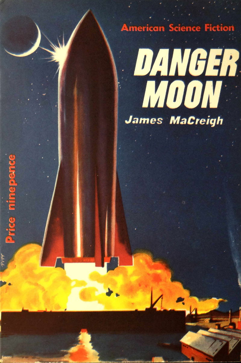 American Science Fiction (Malian, 1952 series) #18 — Danger Moon ([October 1953])