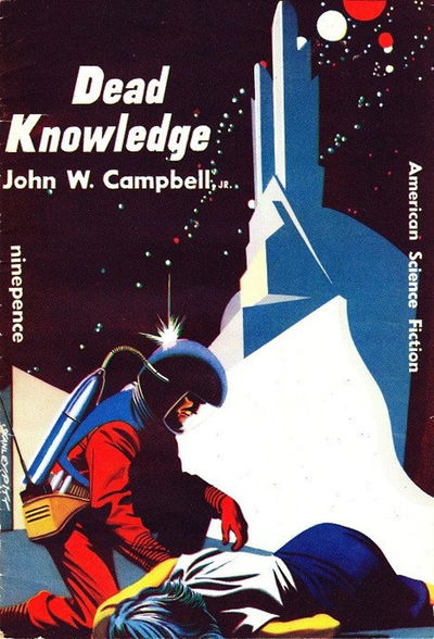 American Science Fiction (Malian, 1952 series) #16 — Dead Knowledge [August 1953]