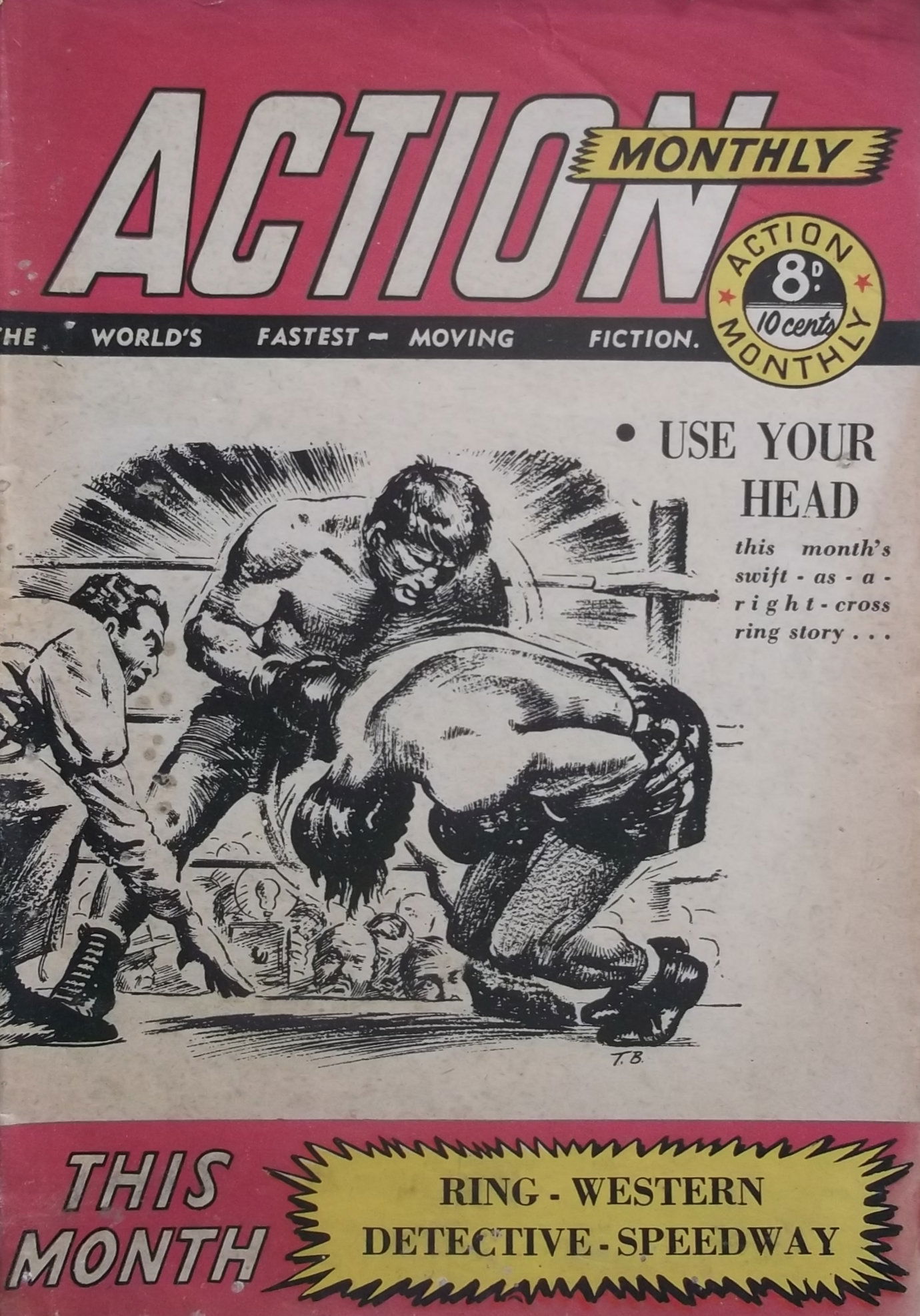 Action Monthly Magazine (Transport, 1952? series) #1 ([January 1952?])