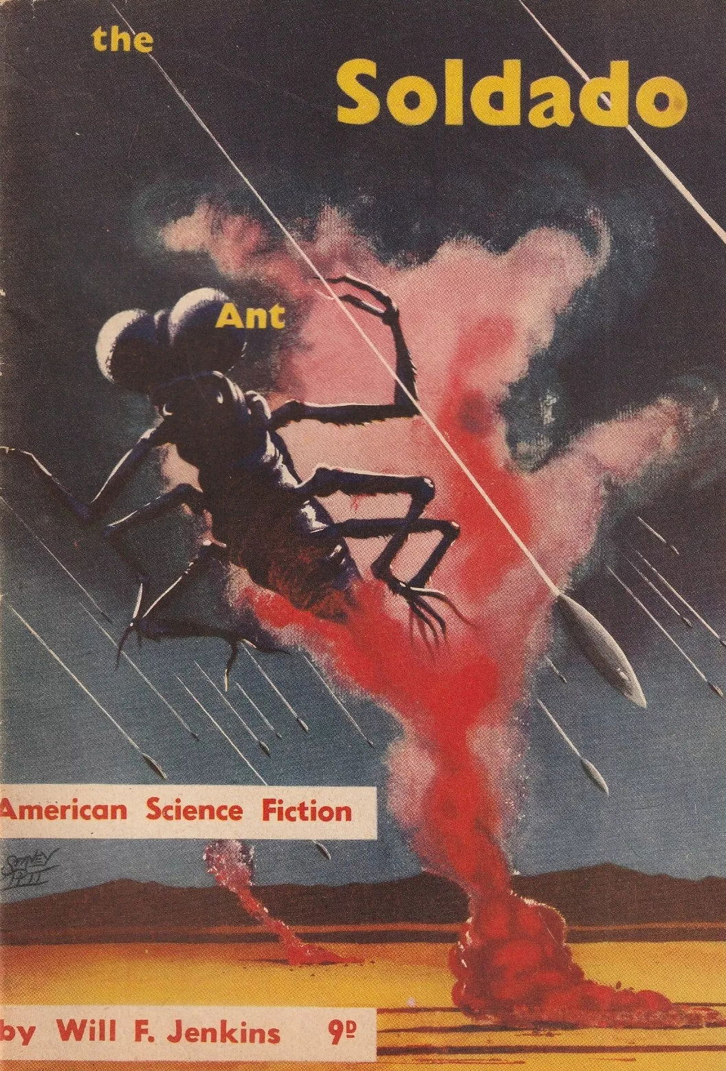 American Science Fiction (Malian, 1952 series) #4 — The Soldado Ant ([August 1952])