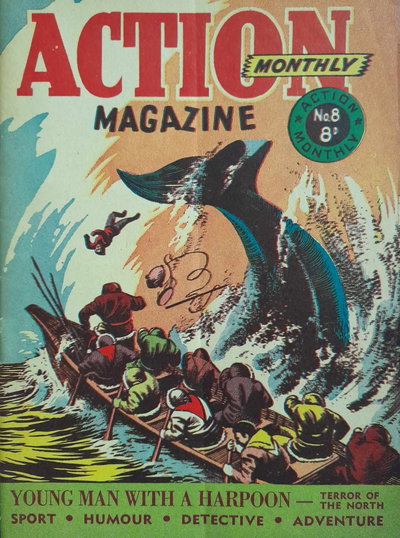 Action Monthly Magazine  #8 ([August 1952?])
