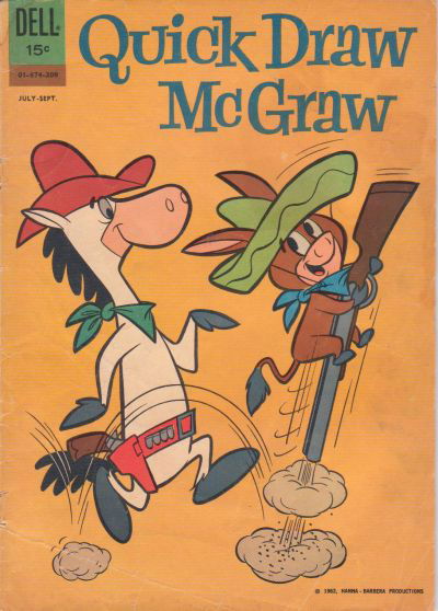 Quick Draw McGraw (Dell, 1960 series) #11 (July-September 1962)