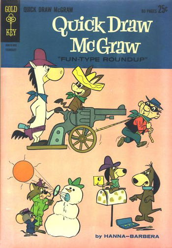 Quick Draw McGraw (Western, 1962 series) #13 February 1963