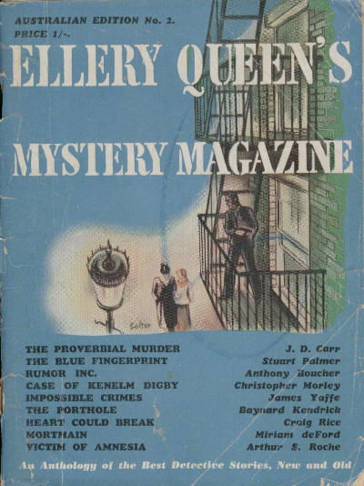 Ellery Queen's Mystery Magazine (Consolidated Press, 1947 series) #2 (August 1947)