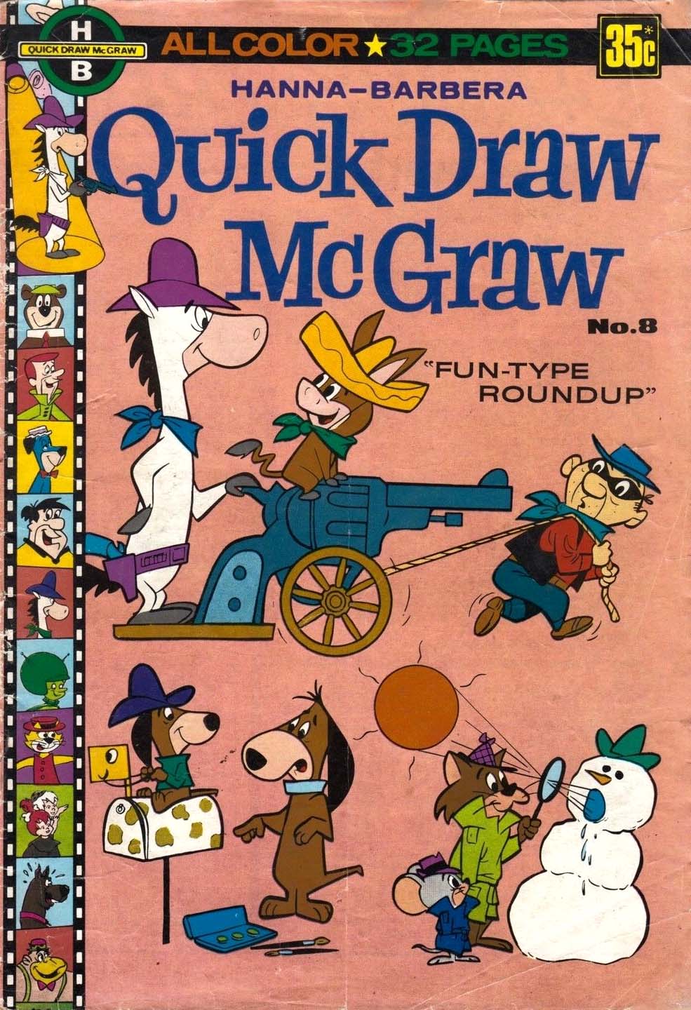 Hanna-Barbera Quick Draw McGraw (Murray, 1977 series) #8 ([March 1979?])