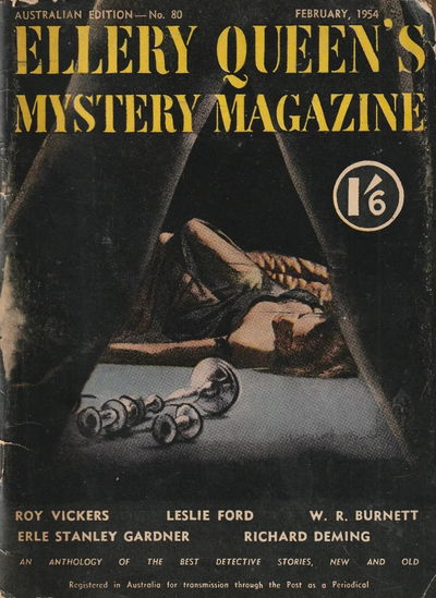 Ellery Queen's Mystery Magazine (Consolidated Press, 1947 series) #80 (February 1954)