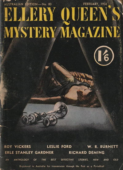 Ellery Queen's Mystery Magazine  #80 (February 1954)
