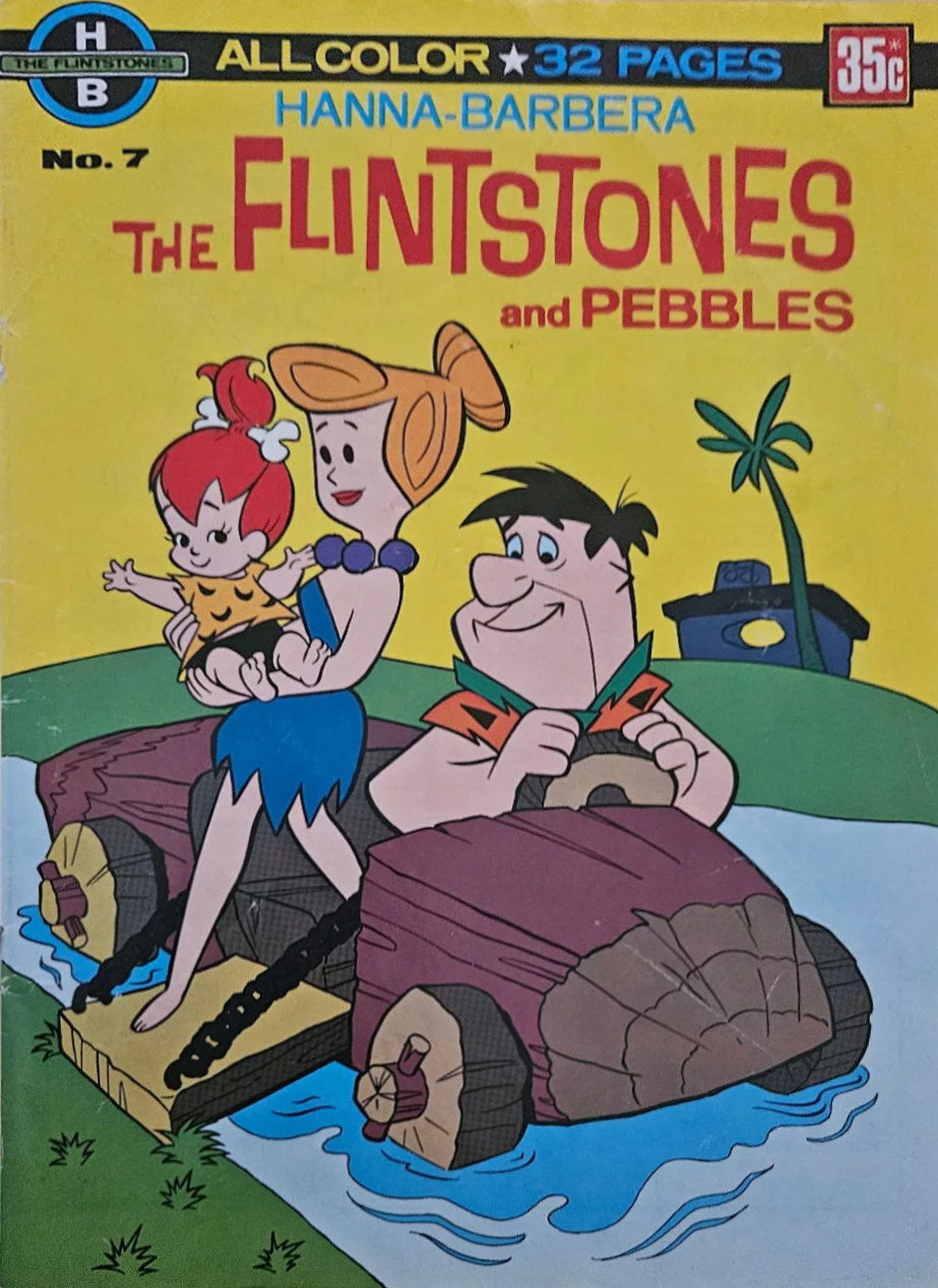 Hanna-Barbera The Flintstones and Pebbles (KG Murray, 1976? series) #7 — The Flintstones and Pebbles ([1977?])
