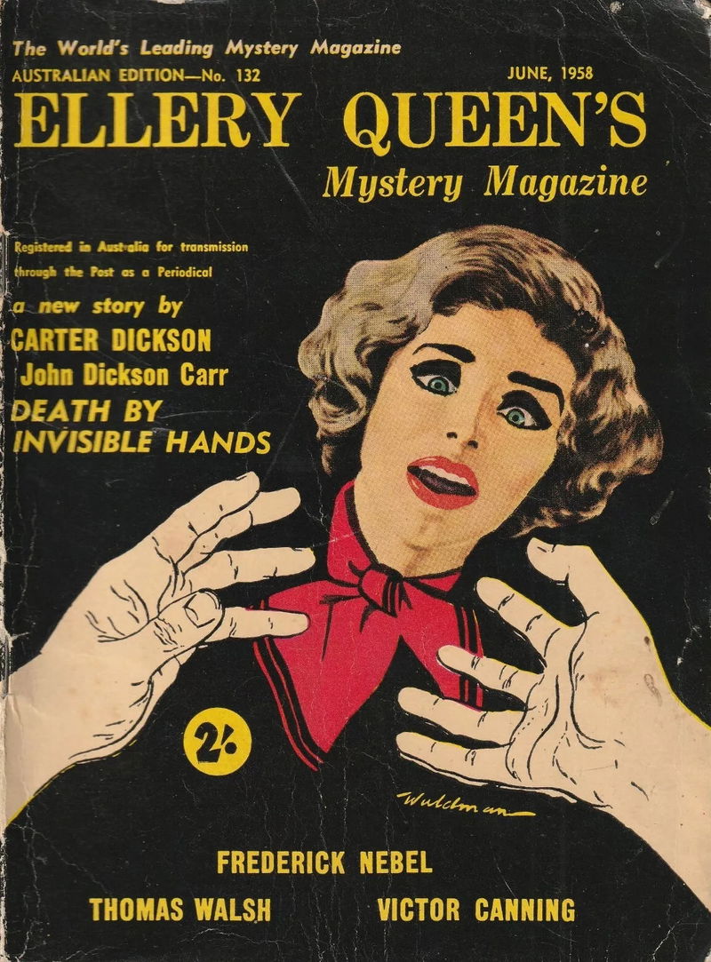 Ellery Queen's Mystery Magazine (Consolidated Press, 1947 series) #132 (June 1958)