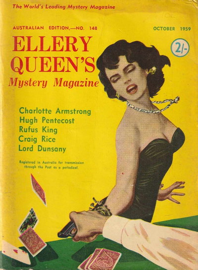 Ellery Queen's Mystery Magazine  #148 (October 1959)