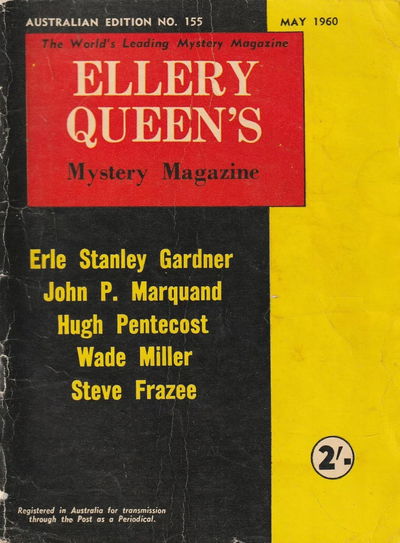 Ellery Queen's Mystery Magazine (Consolidated Press, 1947 series) #155 (May 1960)
