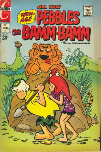 Pebbles And Bamm-Bamm (Charlton, 1972 series) #4 June 1972